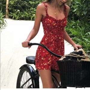 Floral mini dress The Juliet style realisation par
